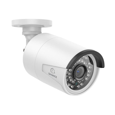 PoE PT 8 Canaux 4K Système de Caméra de Sécurité , 4 Caméras IP Panoramique et 2 Inclinaison 8MP, Alertes Intelligentes Personne/Véhicule, Audio Bidirectionnel, Compatible ONVIF