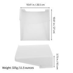 Paquet de 4 Universelle Contre le Soleil Protection et la Pluie pour Caméra Extérieure SANNCE/ANNKE/Hikvision/Nest/Ring/Arlo - Blanc
