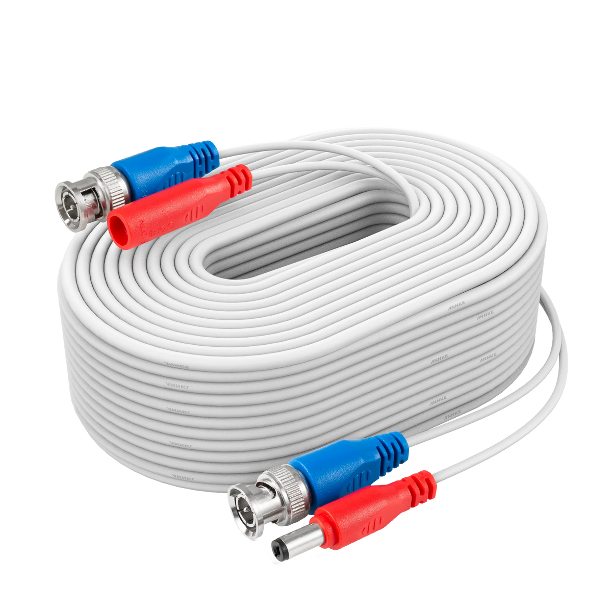 câbles d'alimentation vidéo BNC coupe-feu tout-en-un de 30 m, 100 % certifiés par l'UL