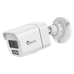 Camstro Caméras IP 8MP, Vision Nocturne en Couleur, Interphone Audio Bidirectionnel, Étanchéité IP67