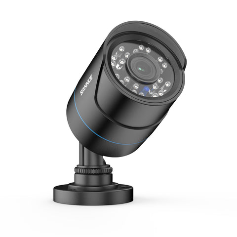 Caméra de sécurité filaire 1080p, 4 en 1 pour AHD/TVI/CVI/CVBS, caméra de surveillance analogique étanche IP66 pour utilisation intérieure et extérieure, vision nocturne claire de 30,5 m