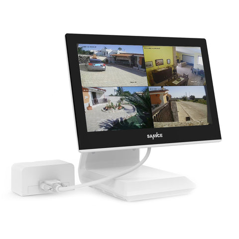 Enregistreurs vidéonumériques de vidéosurveillance - 5MP DVR 4CH avec Ecran LCD 10.1"