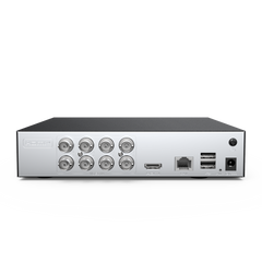 5MP 8 canaux Pt système de caméra de sécurité - hybride 5 - en - 1 DVR, caméra CCTV PTZ, vision nocturne de 100 pieds, détection de mouvement, extérieur, étanche
