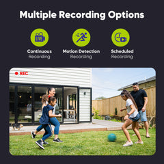 Reconditionné certifié 2MP 4 pièces Caméras extérieures en forme de balle, Détection intelligente de personnes / véhicules / mouvements (Pack de 4)