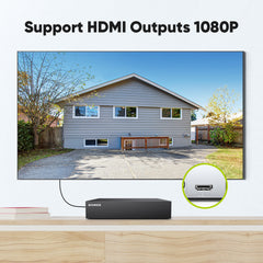 Reconditionné certifié DVR de sécurité 5MP à 8 canaux, enregistreur vidéo numérique hybride autonome 5 en 1 pour système de caméras CVBS/AHD/TVI/CVI/IP