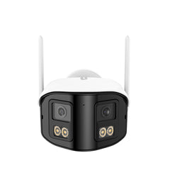 Kit Vidéosurveillance WiFi 5MP 16 Canaux, NVR 8MP, Caméras PT, Détection IA, Audio, Vision Nocturne, Compatible Alexa (6 PT + 1 Double Objectif 4MP)