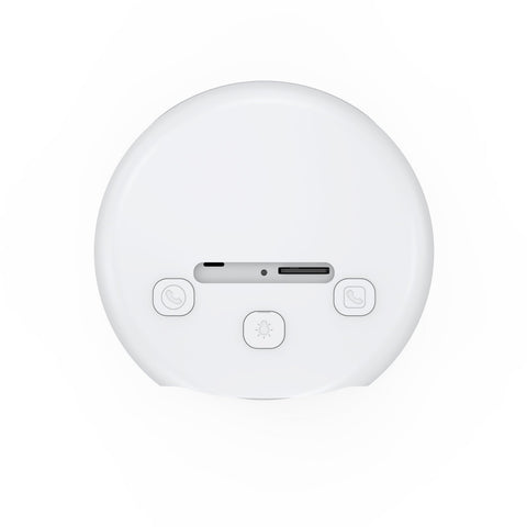 SANNCE Caméra IP sans fil alimentée par batterie 2K avec écran 2,4 pouces, lumière nocturne douce, appel en un clic, audio bidirectionnel WiFi Baby Monitor pour la sécurité à domicile de bébé/chien/chat/chiot, vision nocturne, détection de mouvement AI