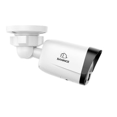 2 pièces Caméra de sécurité IP PoE Full HD 3MP, communication bidirectionnelle