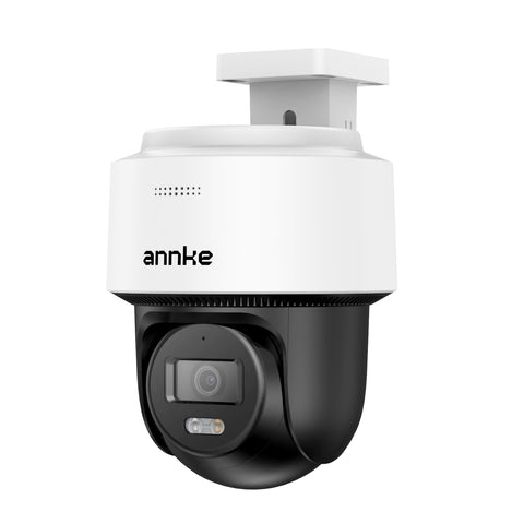 ANNKE 3K Mini PT Speed Dome PoE Caméra de Surveillance, Vision Nocturne Smart Dual Light, 345° Pan & 80° Inclinaison, Détection des Personnes & Suivi Automatique Lite, Audio Bidirectionnel