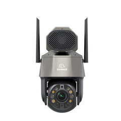 Caméra PTZ Wi-Fi 5 MP 3K avec Zoom Optique 20×, Vision Nocturne Double Éclairage, Détection Humaine IA et Audio Bidirectionnel