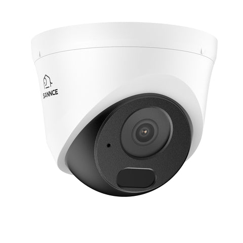 Système de caméras de sécurité PoE 3MP à 8 canaux avec NVR 6MP, vision nocturne couleur F1.0, 4 caméras 2K, détection IA des personnes et des véhicules, S+265