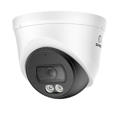 Système de caméras de sécurité PoE 8 canaux 3MP avec NVR 6MP, vision nocturne couleur F1.0, 2 caméras 2K, détection IA des personnes et des véhicules, compression S+265