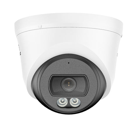 Système de caméras de sécurité PoE 8 canaux 3MP avec NVR 6MP, vision nocturne couleur F1.0, 6 caméras 2K, détection IA des personnes et des véhicules, compression S+265