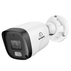 2 pièces Caméra de sécurité IP PoE Full HD 3MP, communication bidirectionnelle