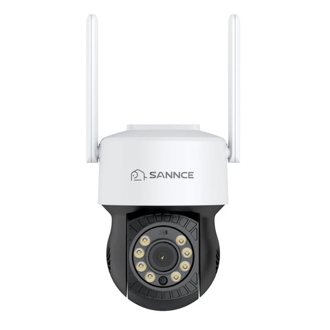 Système de vidéosurveillance sans fil 5MP à 16 canaux avec caméras PT, NVR 8MP, caméras IP WiFi 5MP Pan & Tilt, enregistrement audio, détection humaine par IA, compatible avec Alexa (6 caméras PT, 6 caméras Bullet et NVR 16CH 8MP)
