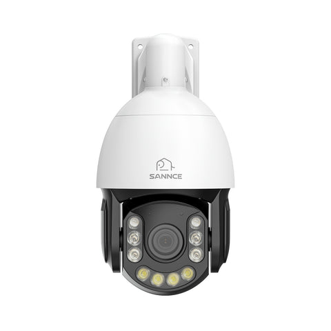 Caméra de sécurité extérieure PTZ PoE 4K 8MP - Zoom optique 20x, détection IA des personnes et véhicules, Vision nocturne en couleur, suivi intelligent, audio bidirectionnel, ONVIF, étanchéité IP66