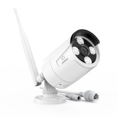 Caméra de sécurité sans fil 8 MP, 2 caméras IP Wi-Fi pour NVR SANNCE N98WHG, détection de présence et alertes de mouvement intelligentes, vision nocturne jusqu'à 30 m, audio bidirectionnel, compatible avec Alexa