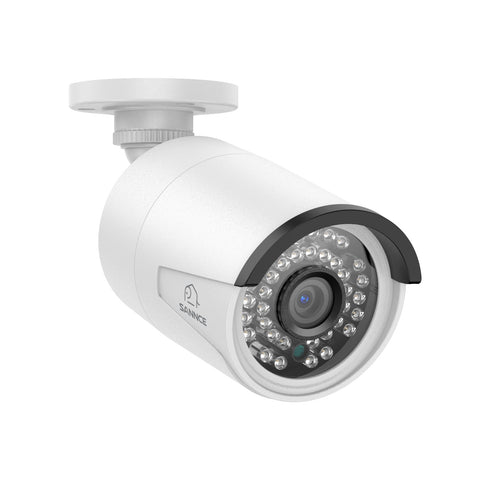 Système de Surveillance NVR PoE 4K à 8 Canaux avec 7 Caméras 8MP, 1 PTZ Zoom Optique 20X + 6 Caméras Bullet IP, Suivi Automatique, Audio Bidirectionnel, Vision Nocturne