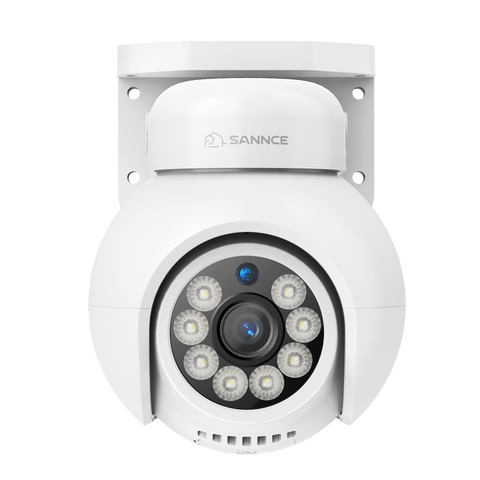 Système de Surveillance NVR PoE 4K à 8 Canaux avec 5 Caméras 8MP, 1 PTZ Zoom Optique 20X + 2 Bullet IP + 2 PT IP, Suivi Automatique, Audio Bidirectionnel, Vision Nocturne