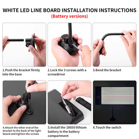 Lampe LED Sans Fil Professionnelle pour Réparation de Bosses de Voiture