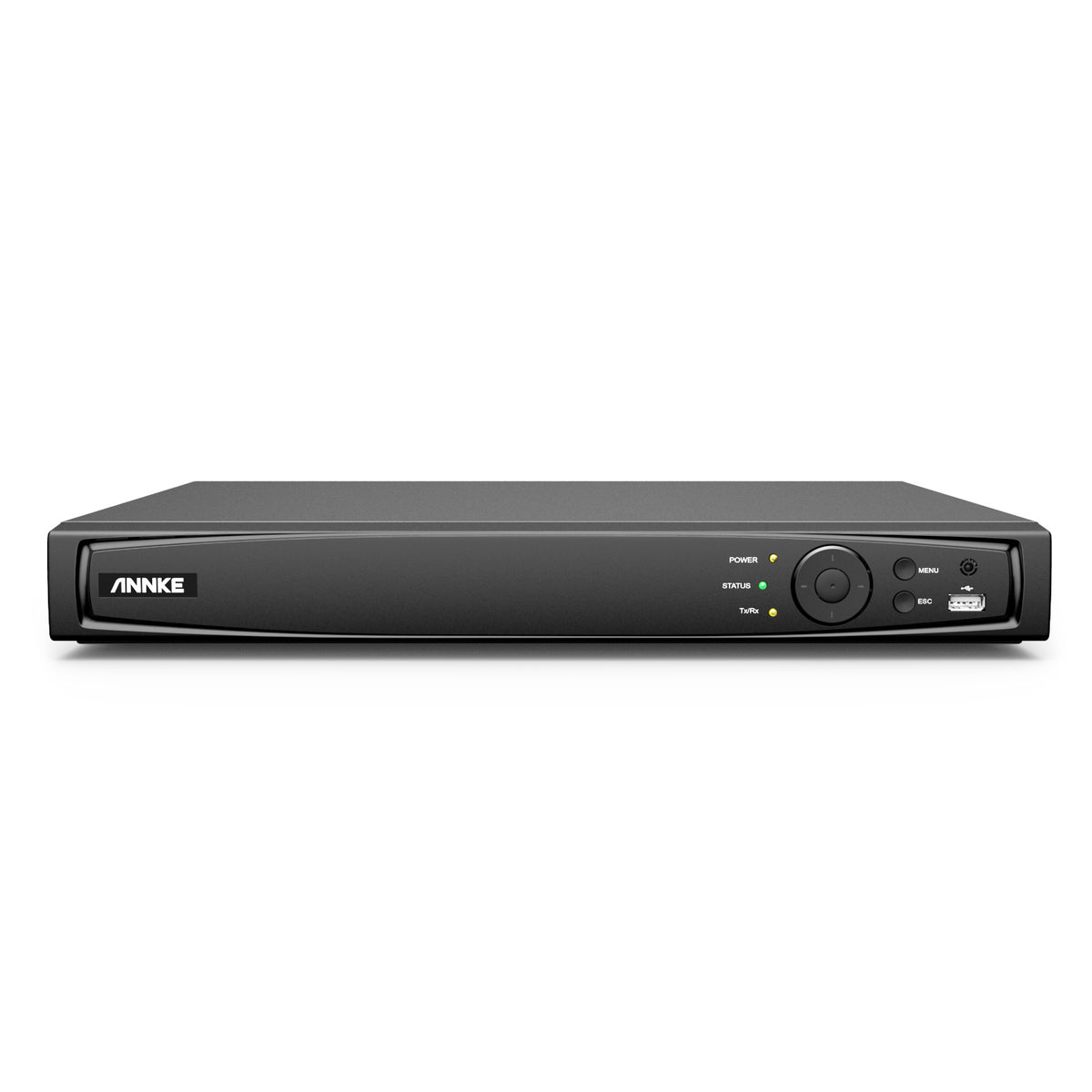 ANNKE 4K 16 canaux H.265+ NVR PoE, avec deux baies pour disques durs, prise en charge du RTSP, compatible avec Alexa