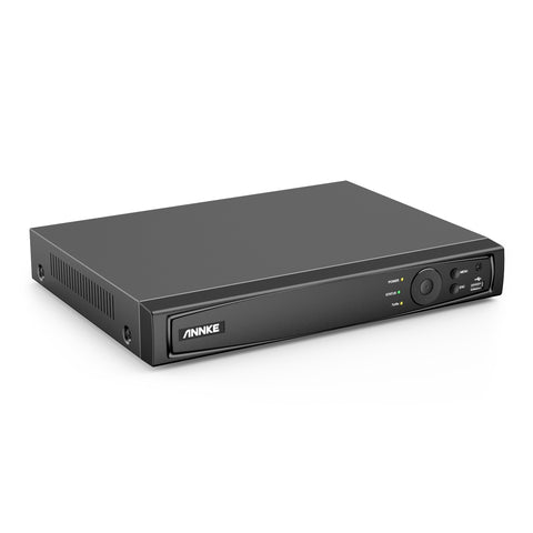 ANNKE 4K 8 canaux NVR H.265+ avec alimentation par Ethernet (PoE), prise en charge du RTSP, compatible avec Alexa