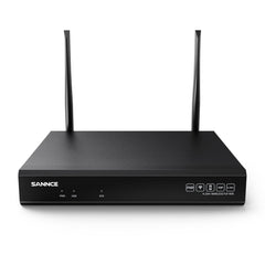 certifié remis à neuf NVR sans fil à 10 canaux, NVR 8MP, enregistrement audio, détection humaine AI, fonctionne avec Alexa