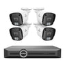 Système de sécurité PoE 3MP 8 canaux, NVR 6MP, S+265, détection de mouvement intelligente, lecture intelligente, notification intelligente avec image jointe