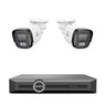 Système de sécurité PoE 5 MP 8 canaux, NVR 6 MP, S+265, capacité de stockage 256 Go sur carte TF, détection de personnes et de véhicules, lecture intelligente, notification intelligente avec image jointe