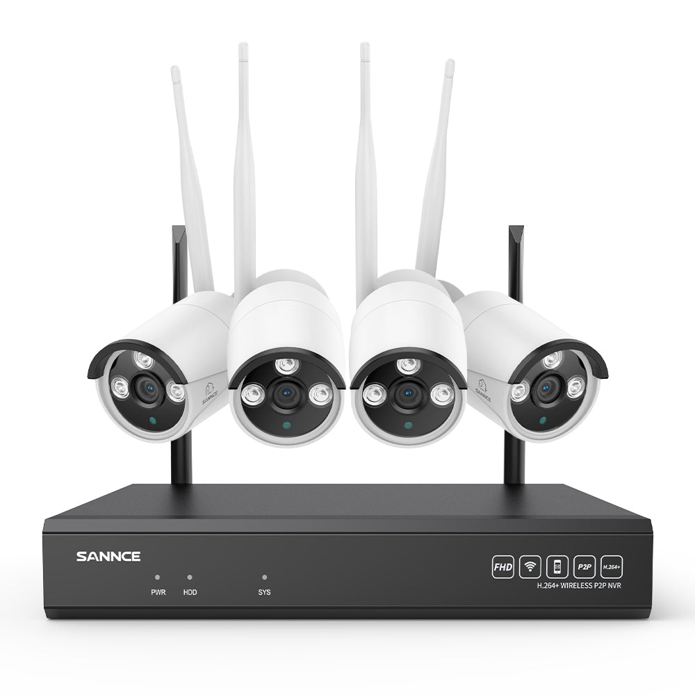 Système de caméra de sécurité sans fil 4K 8 canaux, NVR 8MP, caméra IP WiFi 8MP, audio bidirectionnel, étanchéité IP66, détection humaine intelligente AI, fonctionne avec Alexa