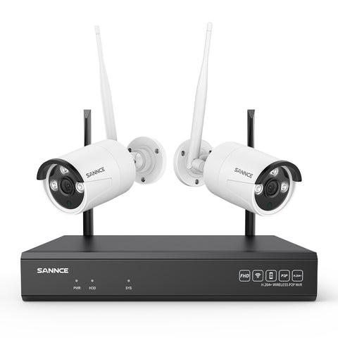Système de caméra de sécurité sans fil 3MP 16 canaux, NVR 8MP, caméra IP WiFi 3MP, audio bidirectionnel, étanchéité IP66, détection humaine intelligente AI, fonctionne avec Alexa
