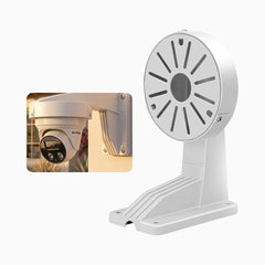 Support de caméra de surveillance en métal robuste, montage mural ou plafond, compatible avec caméras dôme, turret et bullet, adapté aux caméras de sécurité standard