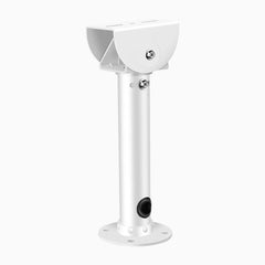 Support de caméra de surveillance en métal robuste, montage mural ou plafond, compatible avec caméras dôme, turret et bullet, adapté aux caméras de sécurité standard