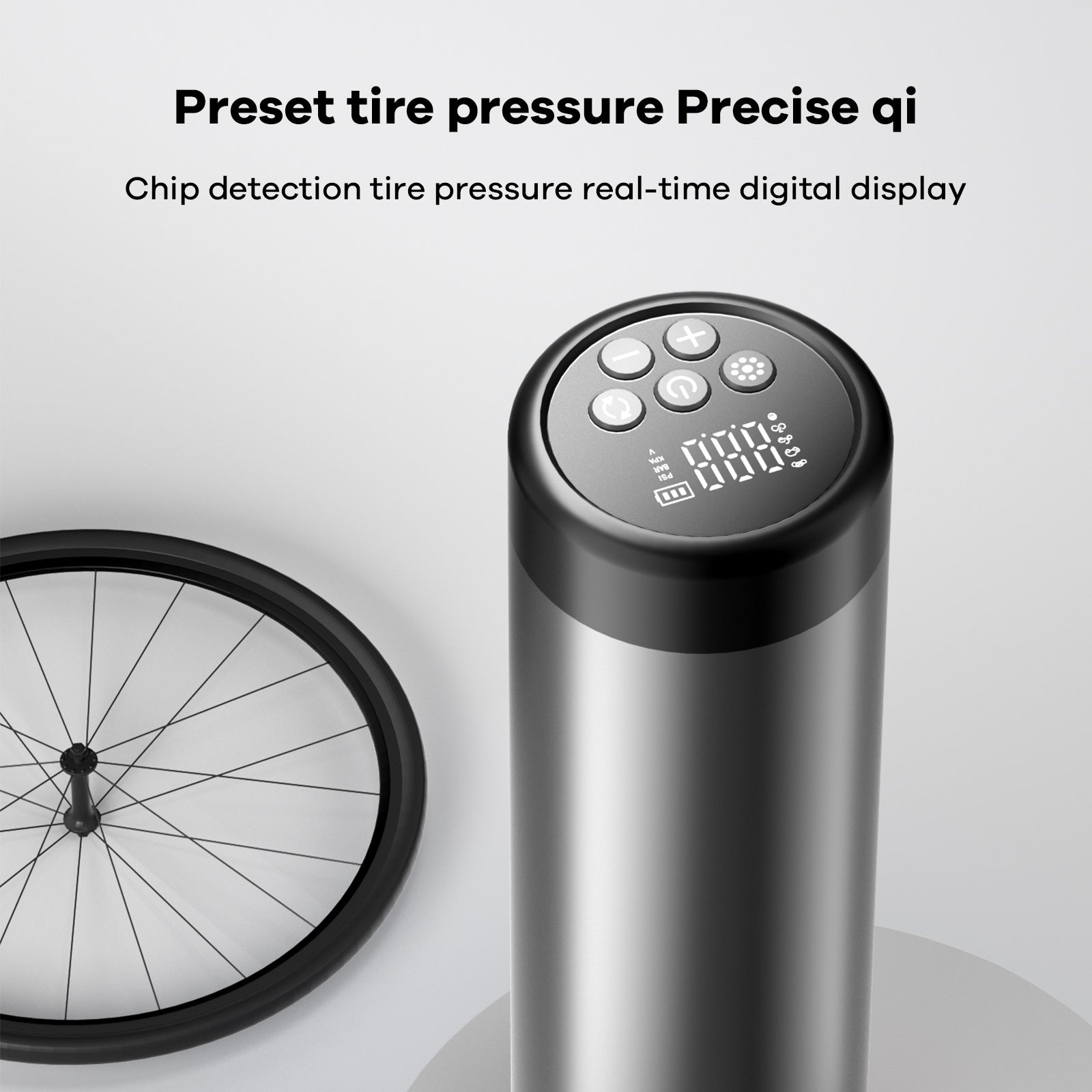 Portable Cordless Bike Tyre Inflator - 150 PSI –