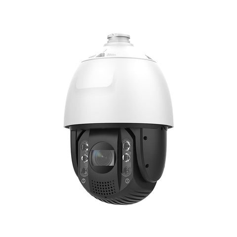4K 25X Optical Zoom PoE PTZ Speed Dome Security Camera, IK10 Vandal-Resistant, 5.9-147.5 mm Lens, Smart Detection, 660 ft Color Night Vision, Audio & Visual Alarm