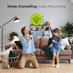 Kit caméra de surveillance sans fil avec enregistrement audio, 8MP 10CH NVR sans fil + 8x3MP 2K caméra de surveillance extérieure sans fil AI Human Detection IP66 étanche supporte Amazon Alexa