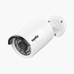 Certified Refurbished 3MP Caméra IP Bullet PoE Full HD avec enregistrement audio pour SANNCE NVR N98PBD/N96PBK