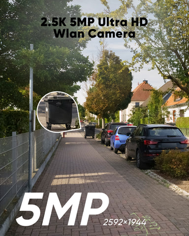 Caméra IP de sécurité sans fil à dôme de vitesse PTZ avec zoom optique 5MP 20X, objectif 5,3-106 mm, vision nocturne couleur, détection humaine AI et suivi automatique, audio bidirectionnel, H.265, prise en charge RTSP et ONVIF, alarme FTP et SMTP