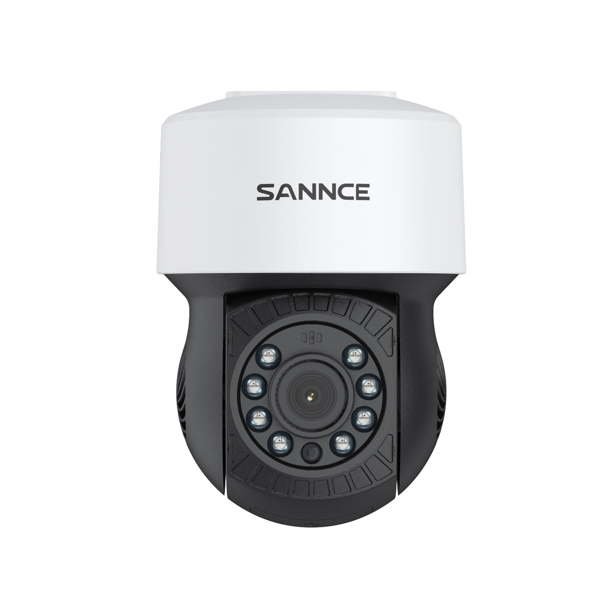 Caméra de sécurité panoramique et inclinable 1080p, panoramique 350°, inclinaison 90°, vision nocturne de 100 pieds, détection de mouvement, étanche