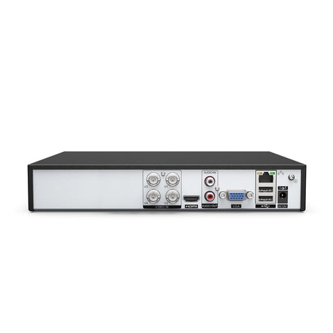 1080P 4 canaux enregistreur vidéo numérique de sécurité  - DVR hybride 5 en 1 pour CCTV, détection intelligente de mouvement, alertes instantanées