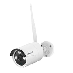 10 Canaux 5MP PT Système de Caméra Sécurité Sans Fil, NVR 8MP, 2 PT Caméra & 6 bullet Caméra, Panoramique & Inclinaison, Audio Bidirectionnel, Étanche IP66, Détection Intelligente de l'IA Humaine, Compatible Avec Alexa