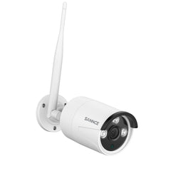 10 Canaux 5MP PT Système de Caméra Sécurité Sans Fil, NVR 8MP, 4 PT Caméra & 2 bullet Caméra, Panoramique & Inclinaison, Audio Bidirectionnel, Étanche IP66, Détection Intelligente de l'IA Humaine, Compatible Avec Alexa