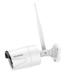 10 Canaux 5MP PT Système de Caméra Sécurité Sans Fil, NVR 8MP, 6 PT Caméra & 2 bullet Caméra, Panoramique & Inclinaison, Audio Bidirectionnel, Étanche IP66, Détection Intelligente de l'IA Humaine, Compatible Avec Alexa