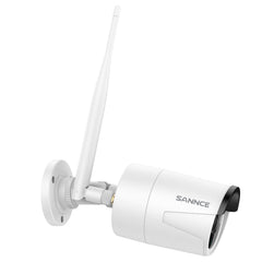 5MP Camera de Sécurité Sans Fil, 2 Caméras IP WiFi pour NVR SANNCE N48WHE, Détection Humaine AI, Compatible avec Alexa, Vision Nocturne de 100 pieds, Accès à Distance & Alertes Intelligentes de Mouvement