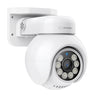 4K 8MP UHD PoE Security Outdoor PT IP Camera - Pan & Tilt, Smart Vehicle Detection, Two-way Audio, Up to 256G TF card storage, Support Onvif