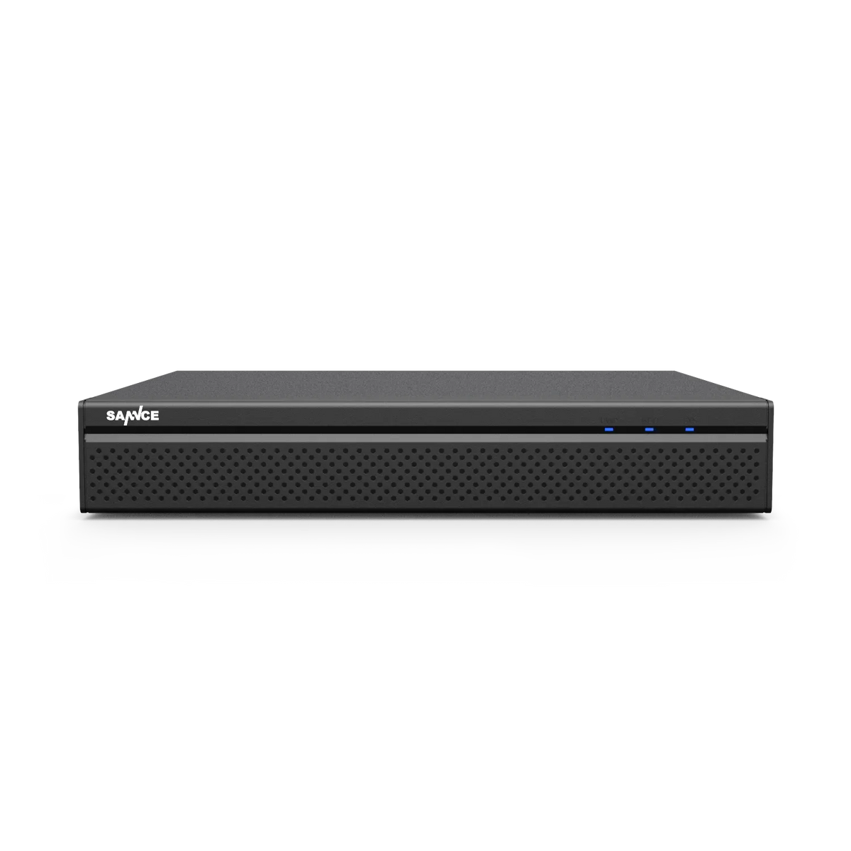 Enregistreur NVR PoE 8 canaux 4K H.265+ - jusqu'à 10 canaux pour 8 caméras PoE et 2 caméras IP WiFi, compatible ONVIF