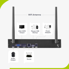 Kit caméra de surveillance sans fil avec enregistrement audio, 8MP 10CH NVR sans fil + 8x3MP 2K caméra de surveillance extérieure sans fil AI Human Detection IP66 étanche supporte Amazon Alexa